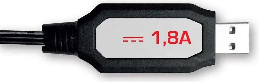 CARRERA Kabel USB 1A do akumulatora Lifepo4 6,4V 0 0 0 Zdjęcie produktu 