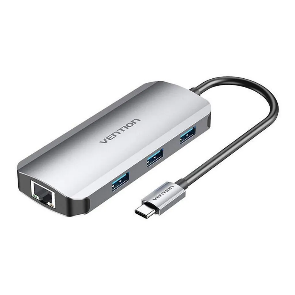 Vention TOHHB Station d'accueil USB-C Multiport Hub 5-en-1 avec HDMI 4K
