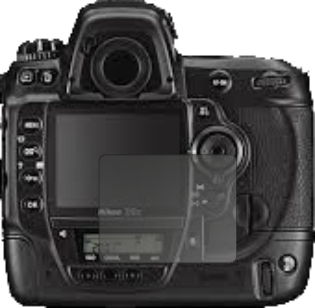 Blickschutzfolie für Nikon D3x matt Schutzfolie Folie Display Schutz dipos