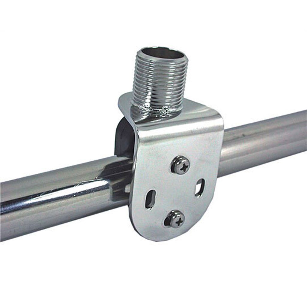Antennenhalter für Reling, 89x50mm, Edelstahl A4