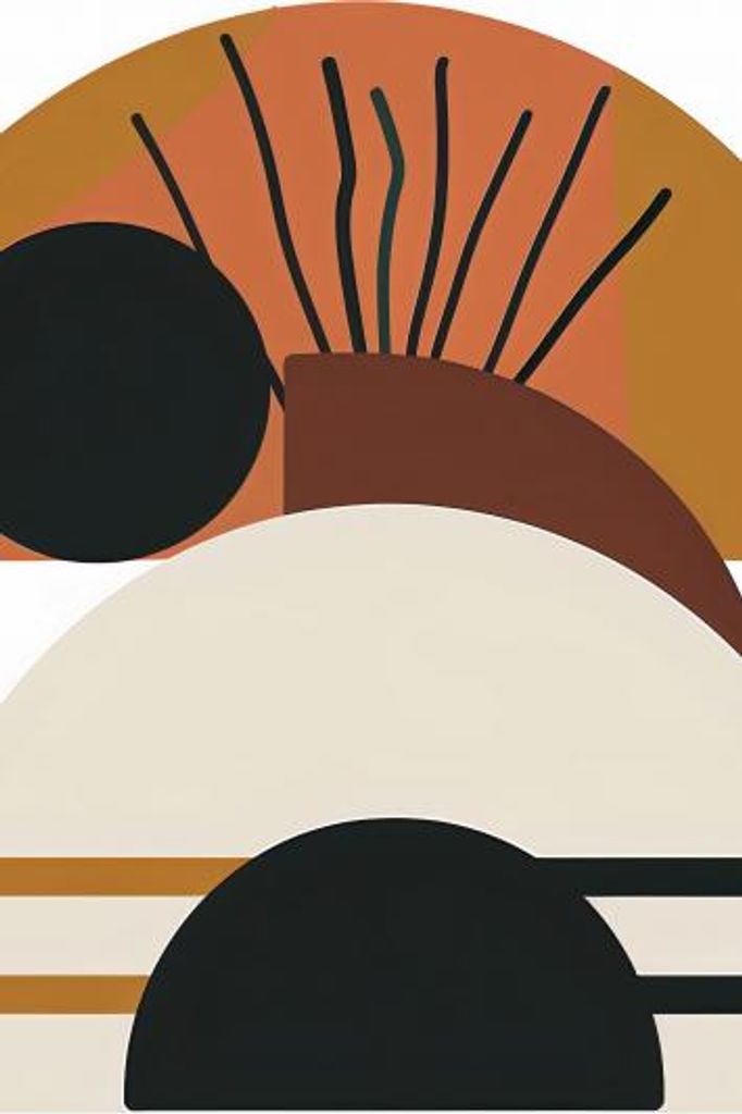 Plakat 30,5x91,5cm Sonne und Schatten