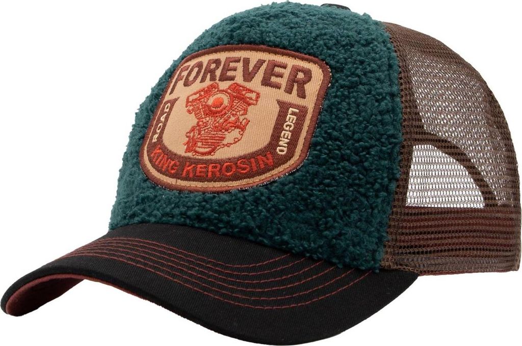King Kerosin Teddy Trucker Cap «Road Legend»
