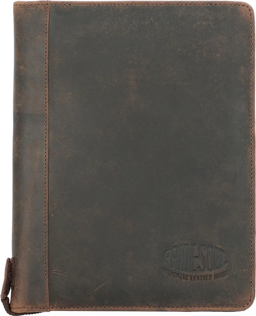 Organiseur WICK en Cuir Véritable Marron avec Rangement Multi-usage - 3