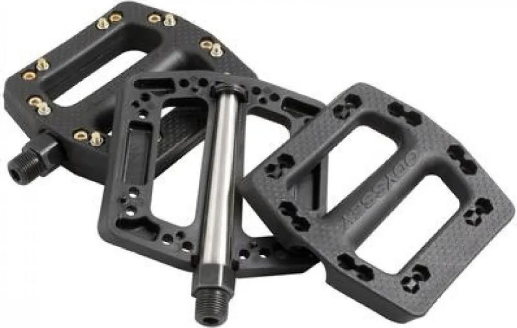 Pédales BMX plateforme Odyssey OG Sandwich PC pins alu filetées 9/16