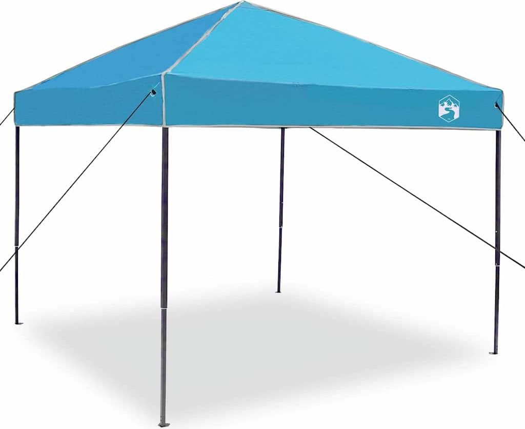vidaXL Pavillon-Zelt Blau 243 x 243 x 251 cm Stoff