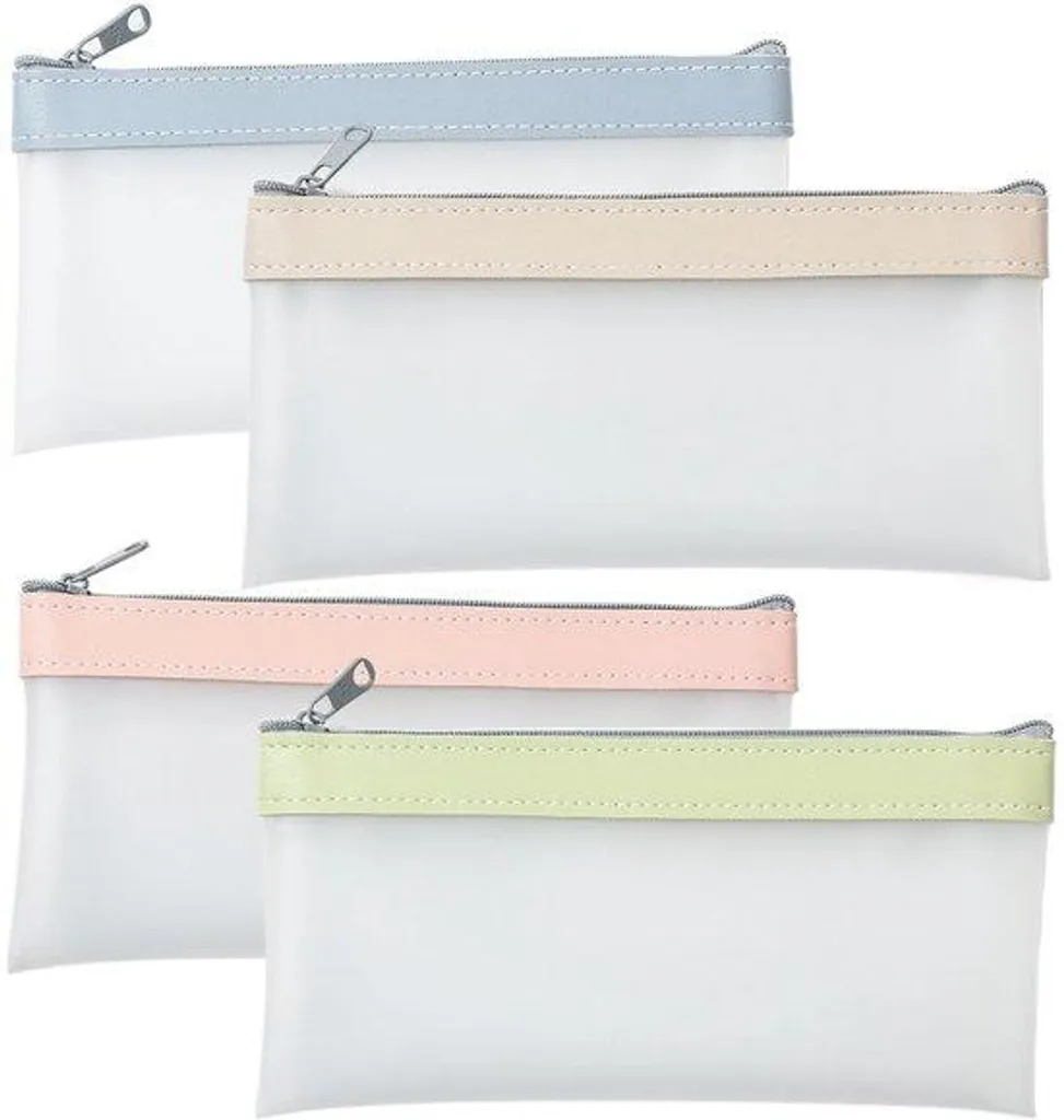 Étui TPU Anti-poussière Translucide 19,5 x 9,5 cm Fermeture Zip