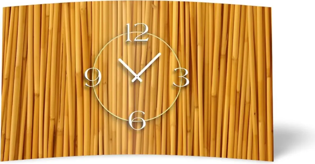 Orologio Regalo Design 3D DIXTIME 3D-0299 Bambù Natura Moderno