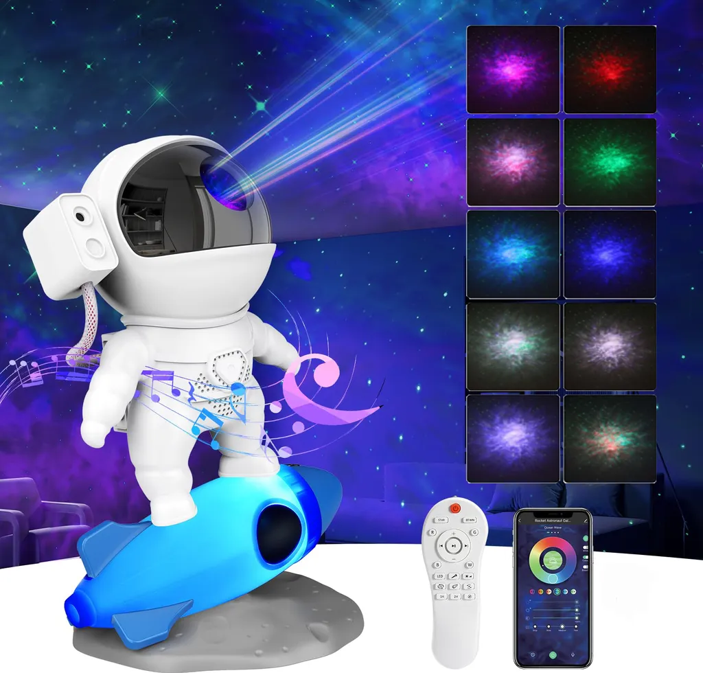 Projecteur d'étoiles LED Galaxis : transformez votre chambre en galaxie