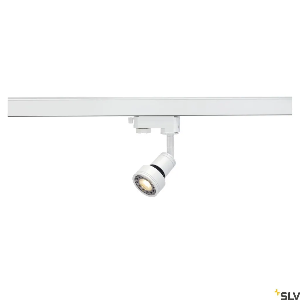 Éclairage d'accentuation Puri Track 3 blanc pour rail triphasé GU10