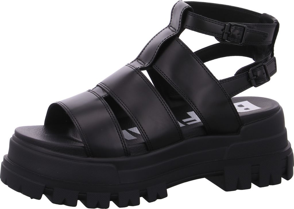 Buffalo Aspha GLD Sandale Schwarz