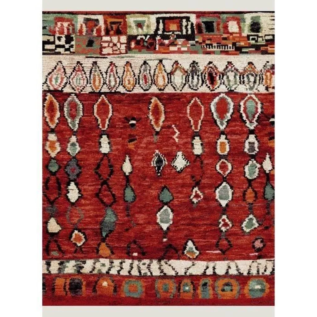 Tapis de chambre berbère tissé MO 75 - Revêtement de sol doux et design
