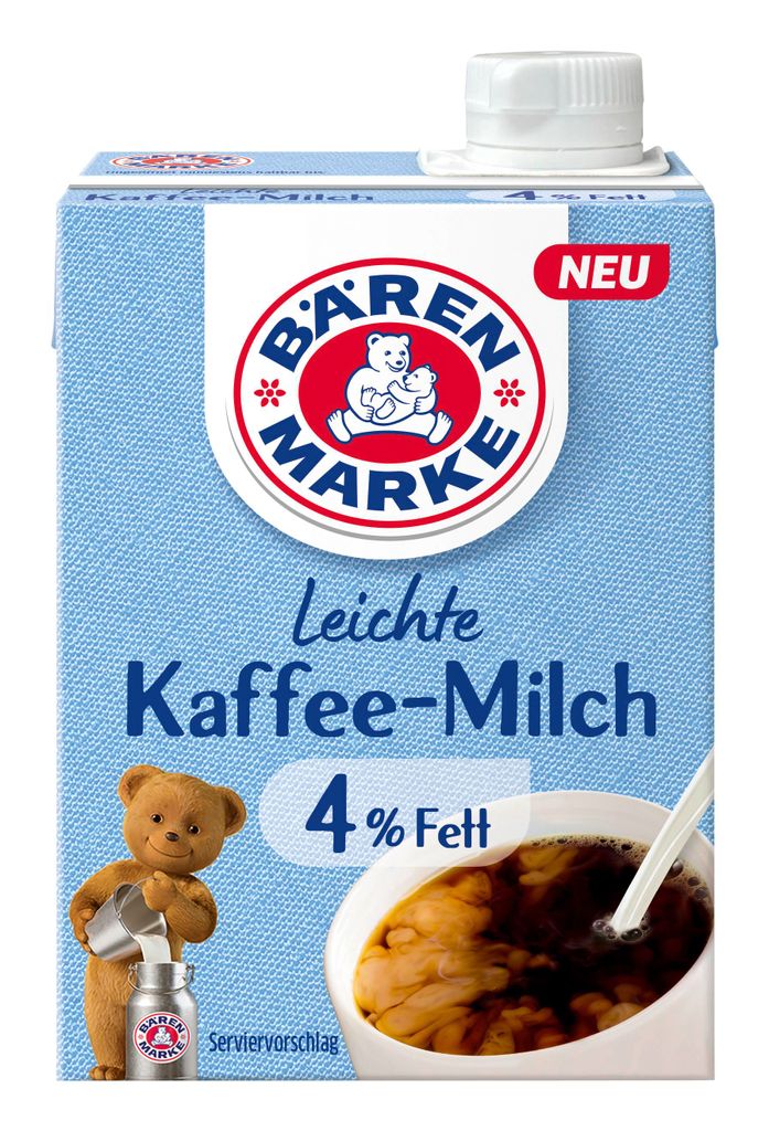 Bärenmarke leichte Kaffee Milch 4% 340 g Produktbild 
