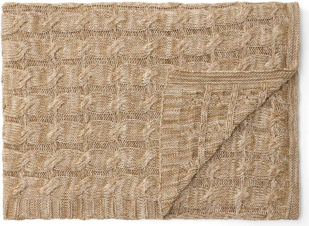 Marc O' Polo Plaid Ainaa plaid Farbe Oak beige Größe 150x200