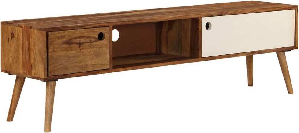 Maison Exclusive - Meuble TV 140 x 30 x 40 cm en bois Image du produit 