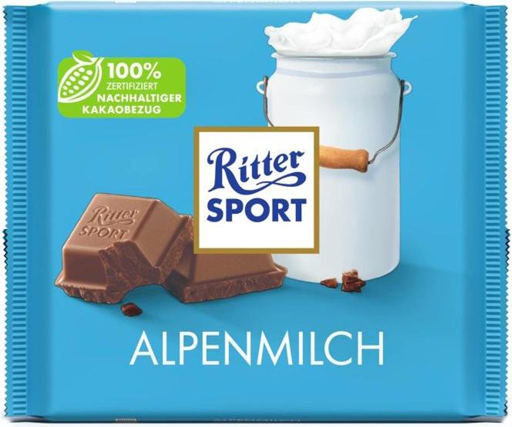 Ritter Sport Alpenmilch (250 g) Produktbild 