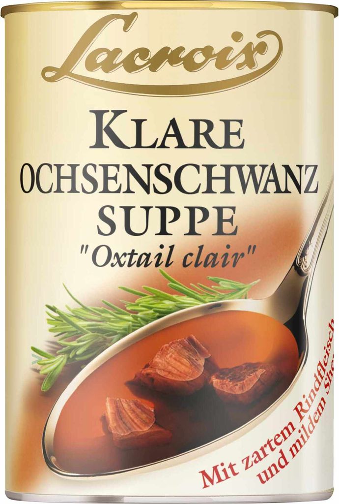 Zuppa di coda di bue trasparente Lacroix "Oxtail clair" Immagine del prodotto 