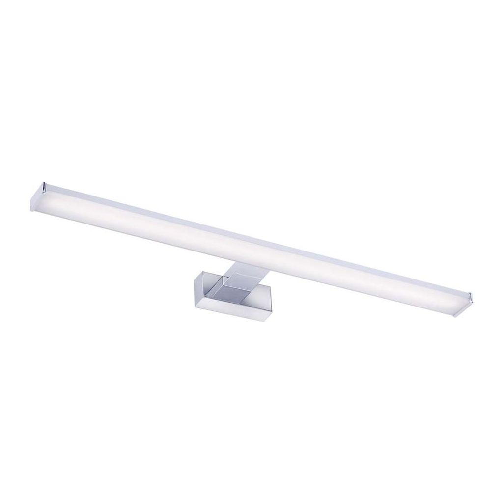 LED Wandleuchte, Spiegellampe verchromt, L 60 cm
