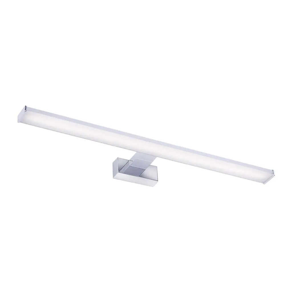 Applique a LED, luce a specchio cromata, L 60 cm