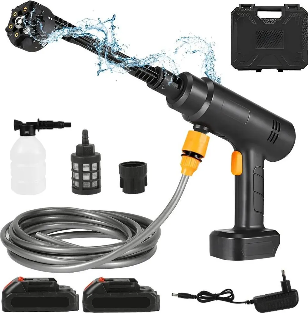 Nettoyeur haute pression autonome pour lavage voiture et jardinage
