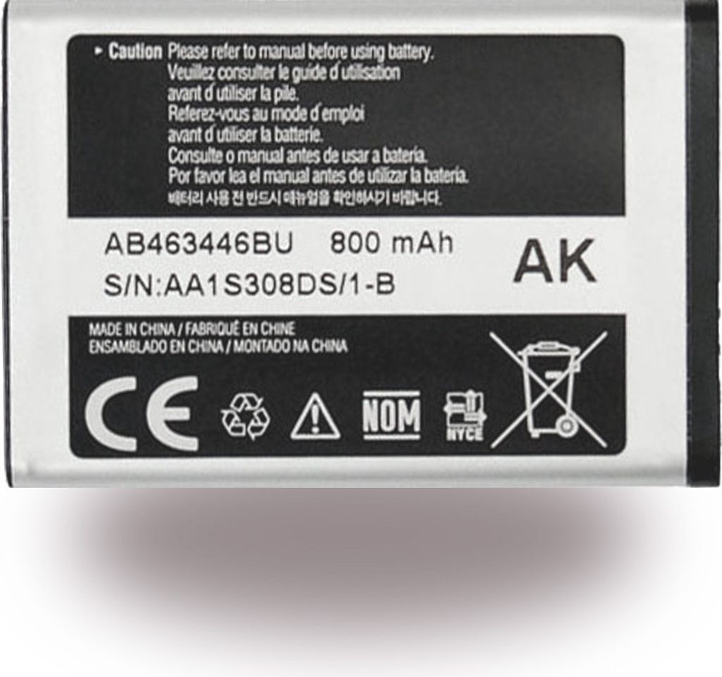 Batteria Samsung AB463446BU/BA Immagine del prodotto 