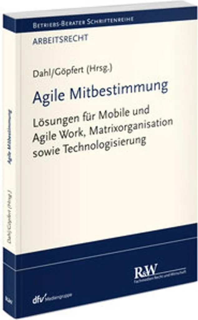 Livre Agile Mitbestimmung : guide du management agile en format PDF