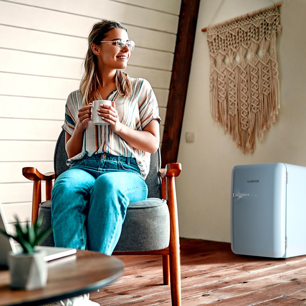 Klarstein Audrey Mini – malá chladnička, kompaktný minibar, Obrázok produktu 2