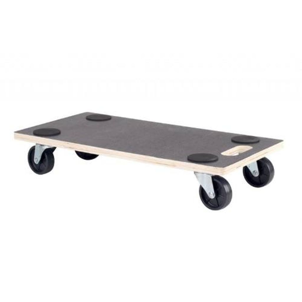 Transporttafel für weiche Böden, 58 x 29 cm, aus foliertem, rutschfestem Sperrholz, Tragfähigkeit 200 kg