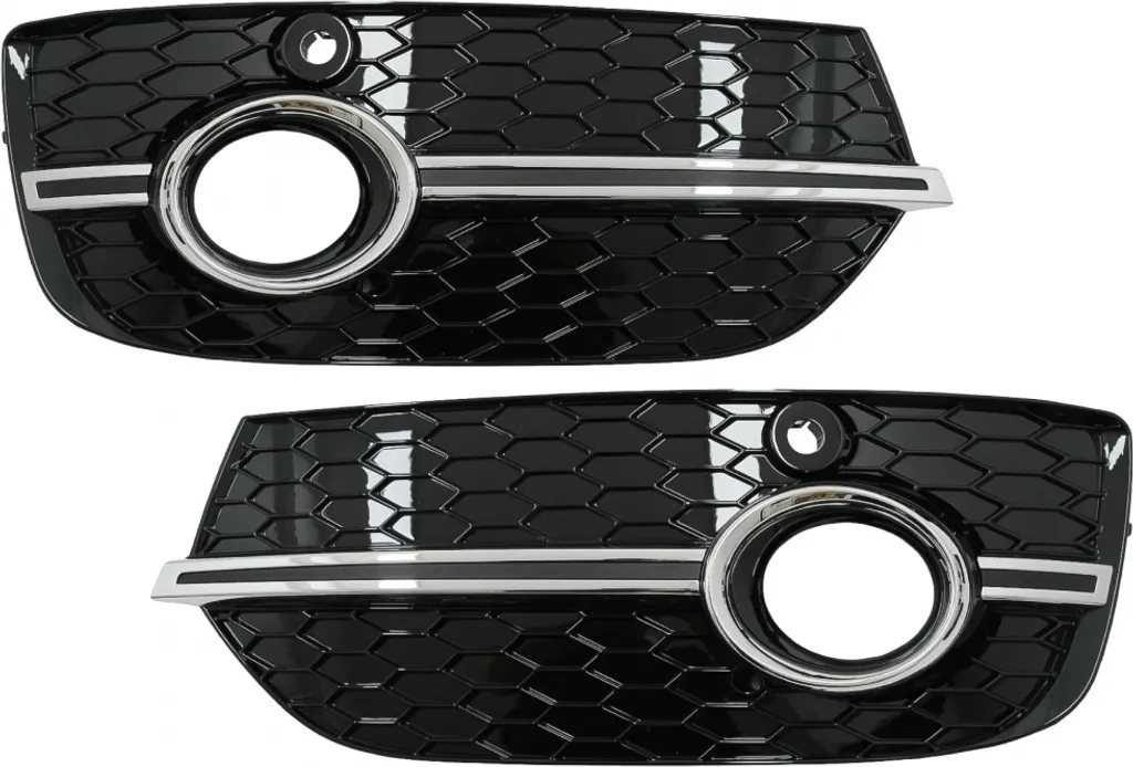 Rénovation de Pare-choc Audi Q3 8U 11-14 : Grilles Style RS Noir Chrome