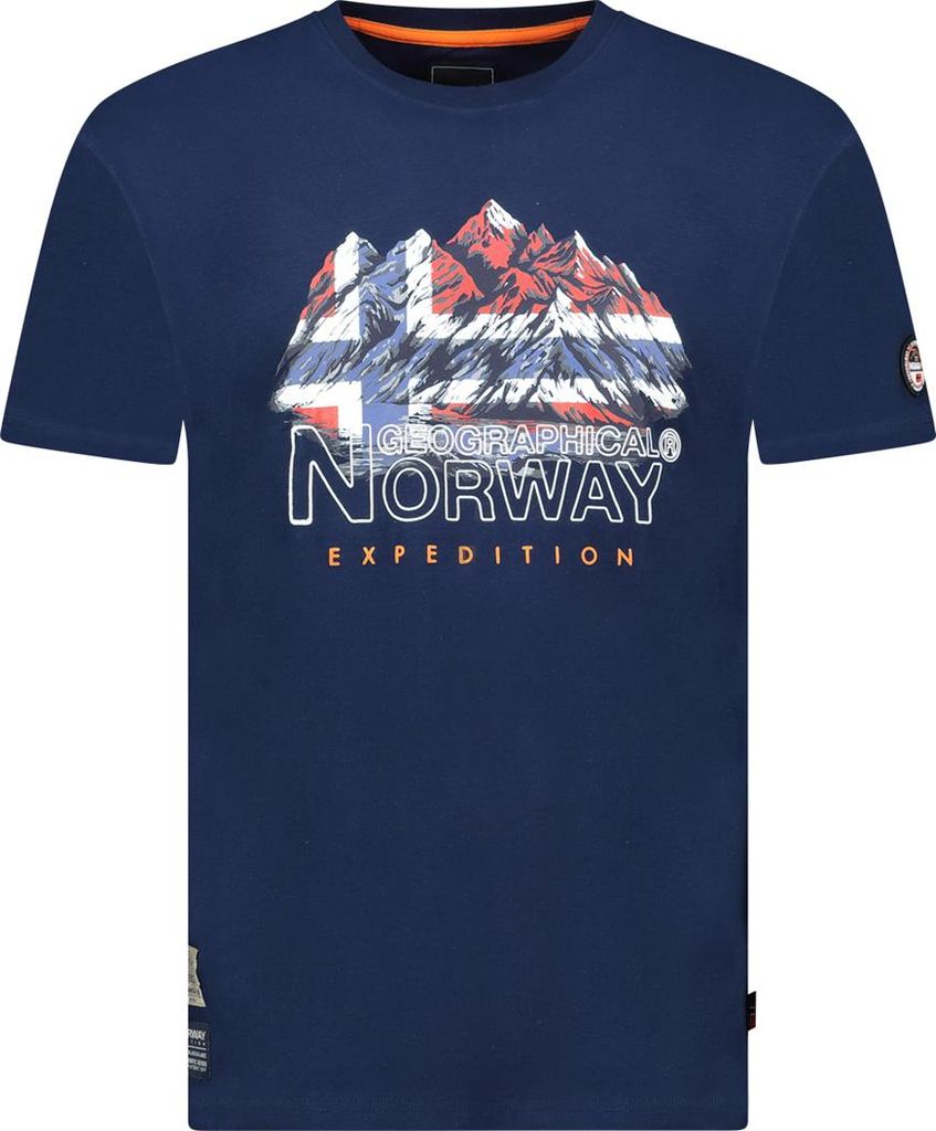Geographical Norway Jummit Shirt Blau - Große L