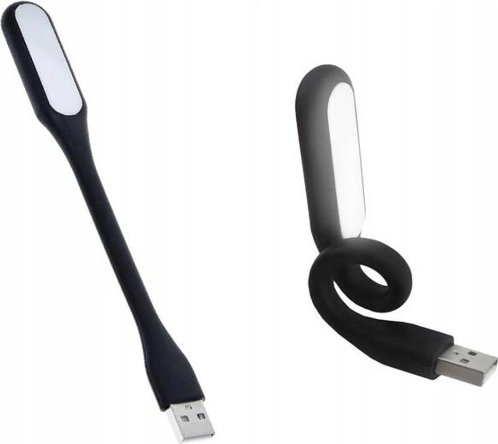 Elastyczna silikonowa lampka USB do laptopów z 6 mocnymi Zdjęcie produktu 
