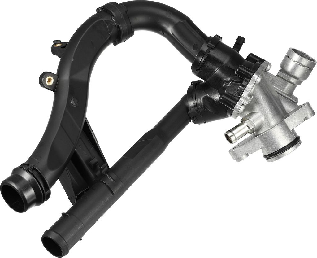 Motorkühlmittelthermostat-Gehäusebaugruppe Nr. A2742000115 für Mercedes-Benz GLC300 2016-2019 / Innerer Wasserpumpenthermostat / Langlebiges Alu...