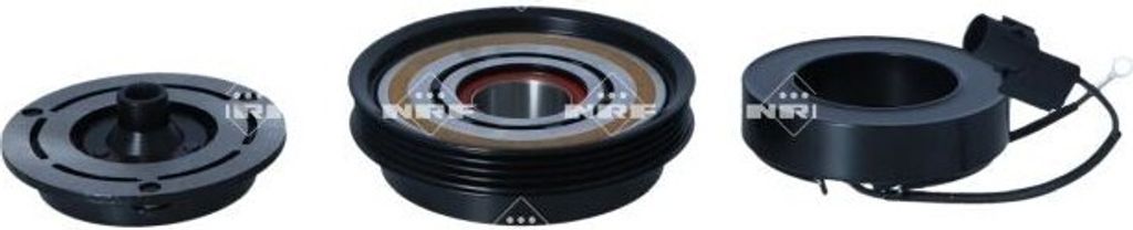 NRF 380120 Magnetkupplung, Klimakompressor OE 9770109000 kompatibel mit Accent, Elantra, i30, Lantra, Matrix, Tucson, Ceed, Proceed