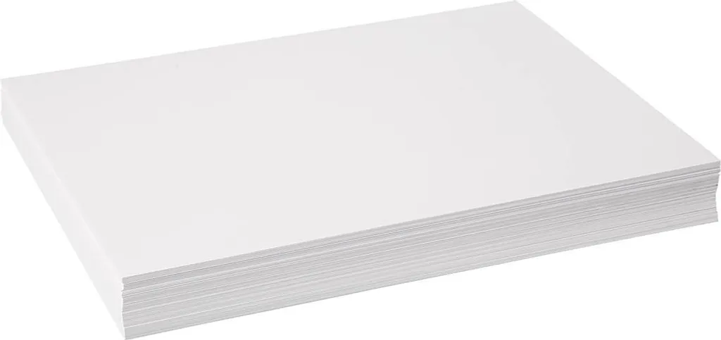 Papier à dessin blanc Creativ Company 60x84 cm 120g en carton de 250