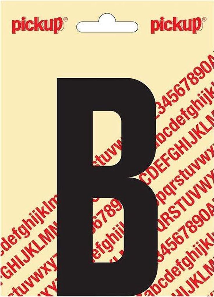 Aufkleber Nobel Aufkleber Buchstabe B - Pickup