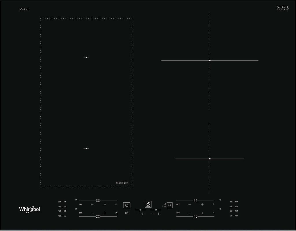 Induction - 4 Zones Dt 1 Flexicook 2x 2,2 Kw - 6ème Sens - Image du produit 