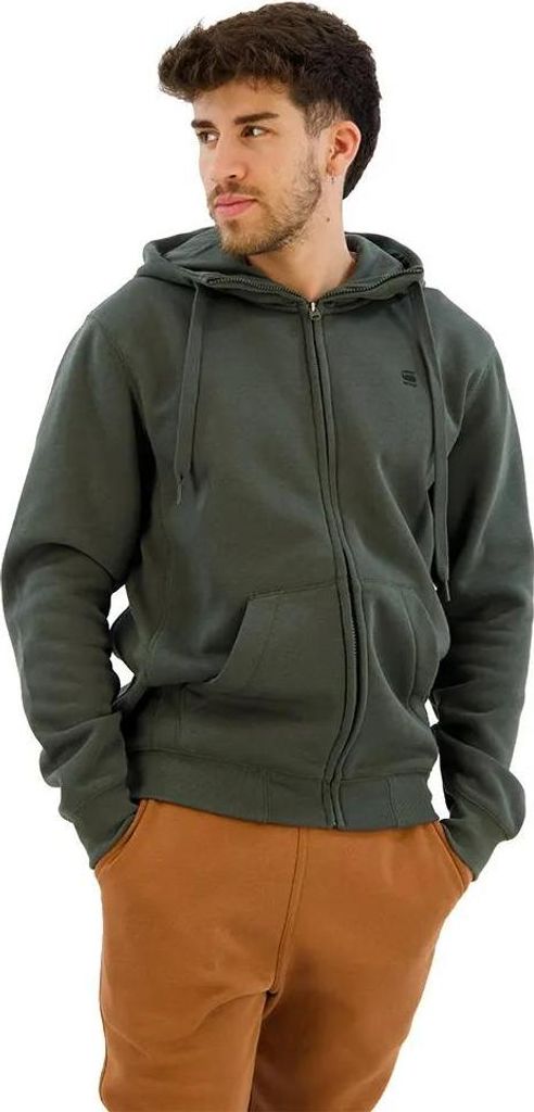 G-star Premium Core Reißverschlusspullover Grau L Mann Grau Produktbild 