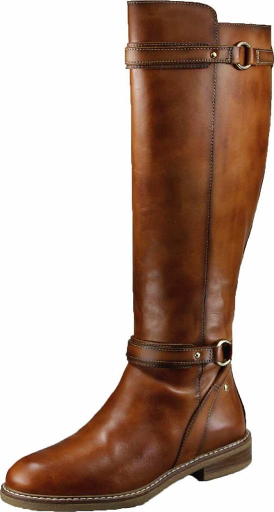 Pikolinos ALDAYA Hochschaftstiefel Lederstiefel Slipper Modeschuh Damen braun 38