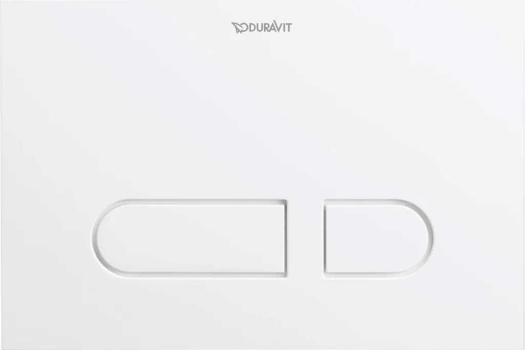 Placca Duravit DuraSystem A1 Bianca WD5001011000 per WC - Prezzo Promo