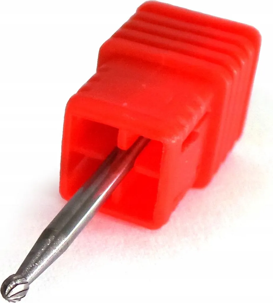 Fresa a Palla 2mm Carburo per Manicure Russa | Punta Cuticole Delicate