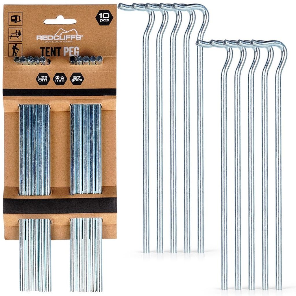 Zeltheringe Zeltnägel Heringe Haringe 23 cm 10 Stk.