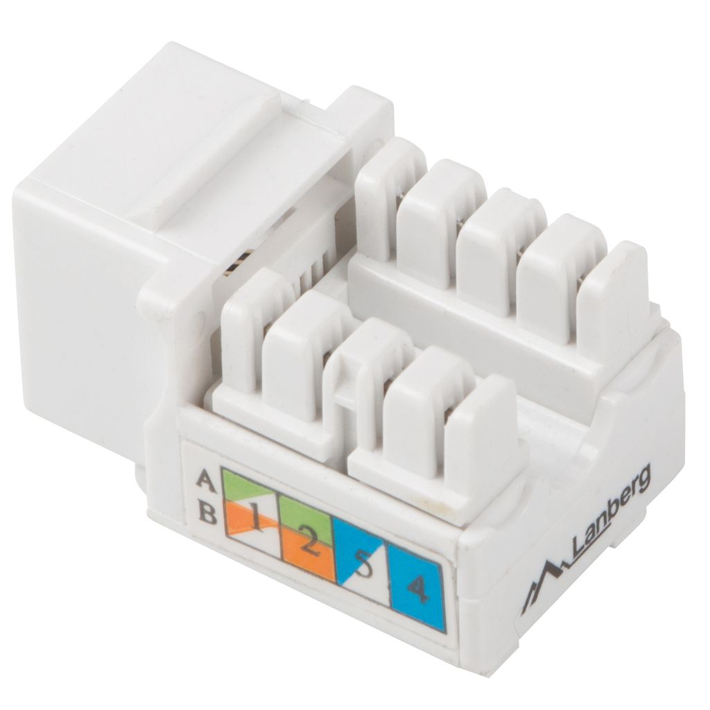 Lanberg keystone gniazdo RJ45 - LSA UTP cat. 6 90 (KSU6-1090)