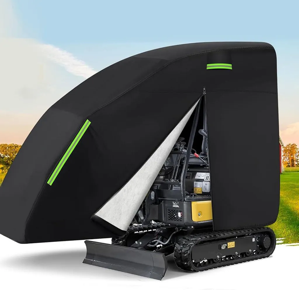 Bâche imperméable pour mini-pelle de 800 à 1600 kg adaptable Bobcat E20 - 8