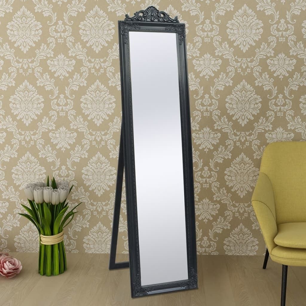 The Living Store Standspiegel im Barock-Stil 160x40 cm Produktbild 6