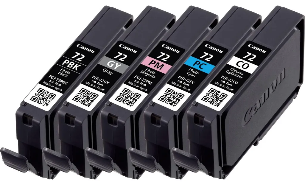 Pack de cartouches d'encre Canon PGI-72 pour imprimante photo Pro-10
