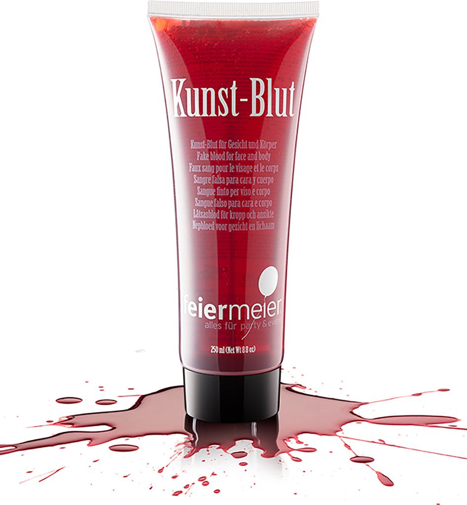 feiermeier Halloween Kunstblut | Tube 250ml Produktbild 