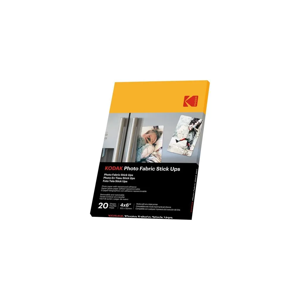 Carta fotografica adesiva KODAK 10x15 cm 255 g/m² 20 fogli