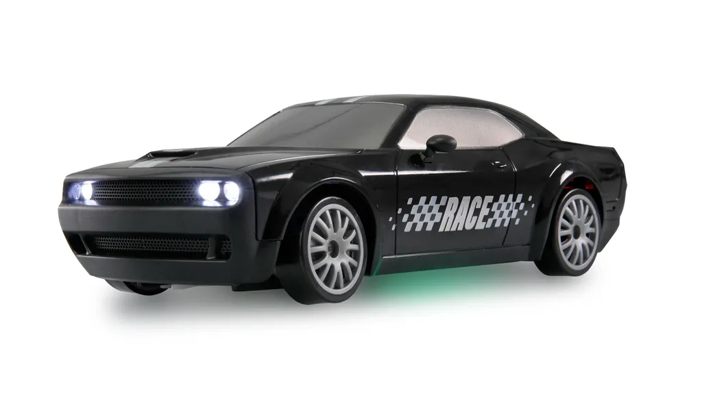 Voiture de Drift Télécommandée 4WD Muscle Car Noire 1:20 Amewi RTR