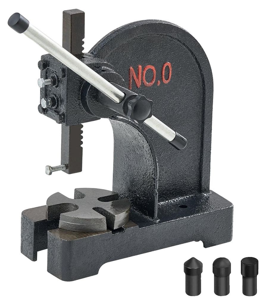 VEVOR Arborpress, 3 Ton Manuelle Arborpress, 310 mm Produktbild 