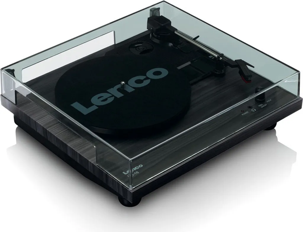 Giradischi Moderno Lenco LS-10BK Nero - Stile e Vinile per Casa - 4