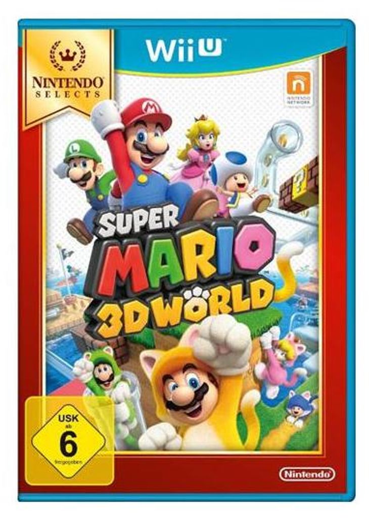 Nintendo Selects Super Mario 3D World Wii U Produktbild 